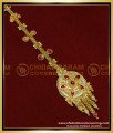 NCT278 - Enamel Flower Forming Gold Plated Maang Tikka Online