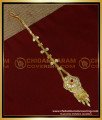 NCT280 - Gold Look Forming Gold Stone Bridal Maang Tikka Online