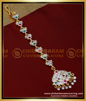 NCT286 - South Indian Impon Jewellery Bridal Maang Tikka Online