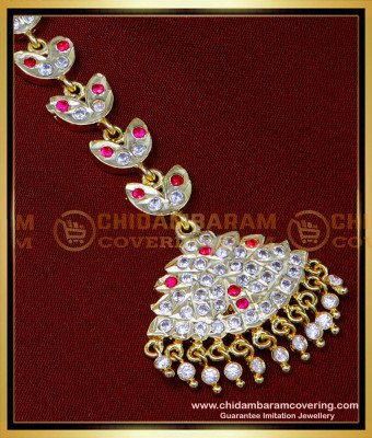 NCT288 - Impon Jewellery Stone Traditional Nethi Chutti for Wedding