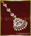 NCT291 - South Indian Jewellery Impon Stone Maang Tikka Online
