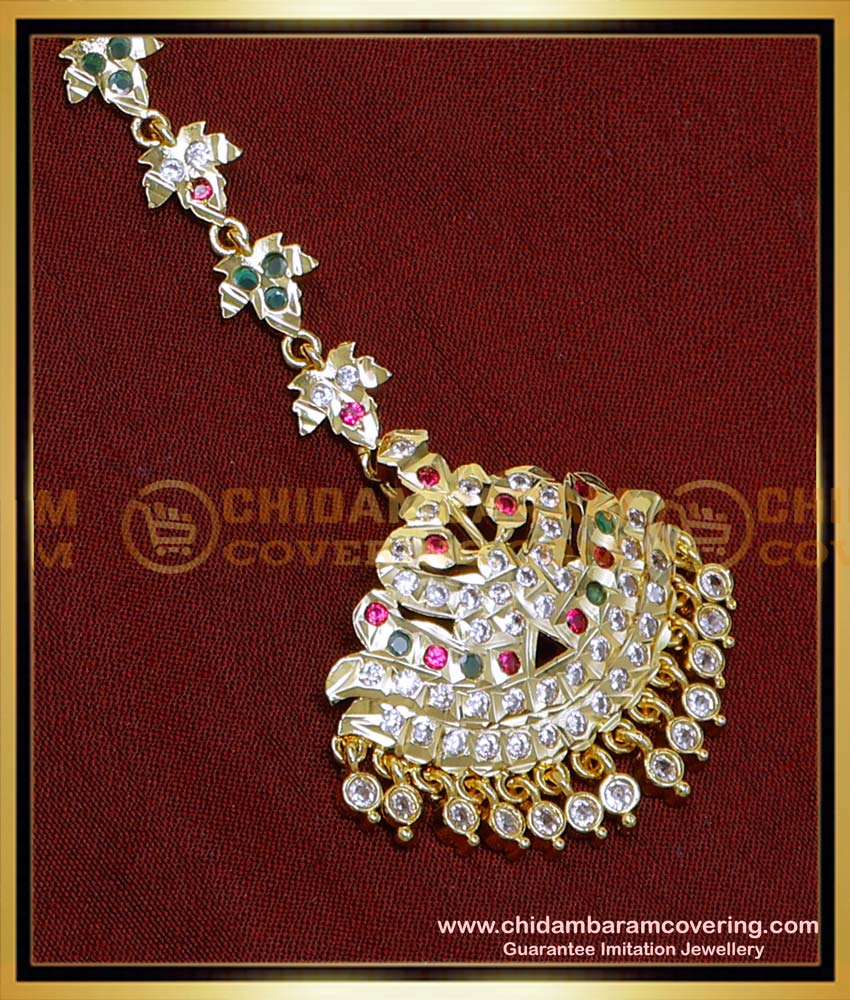 NCT306 - Traditional Impon Nethi Chutti Latest Designs for Women