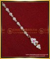 NCT309 - Simple Impon Stone 1 Gram Gold Maang Tikka Design