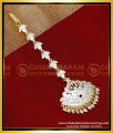 NCT326 - Traditional Model Impon Stone Swan Design Maang Tikka