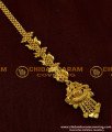 NCT016 - Semi precious heart shape hanging design maang tikka for women and girls