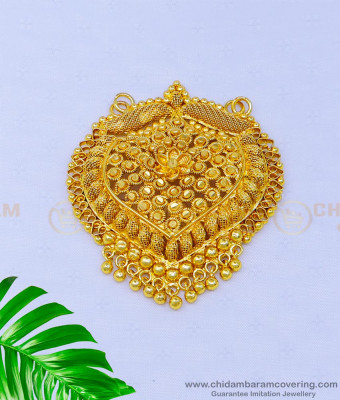 PND075 - One Gram Gold Plated Gold Pendant Designs for Female
