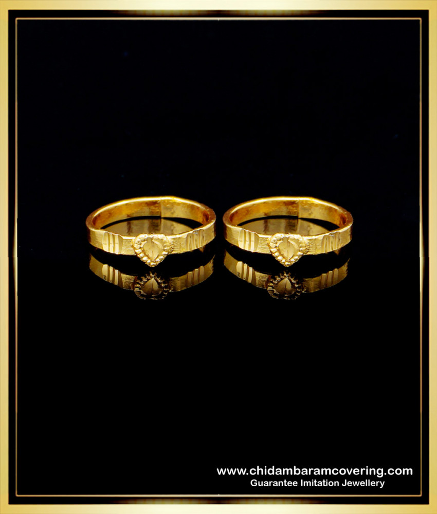 RNG222 - Trendy Gold Model Toe Ring Adjustable Modern Metti Design for Ladies  