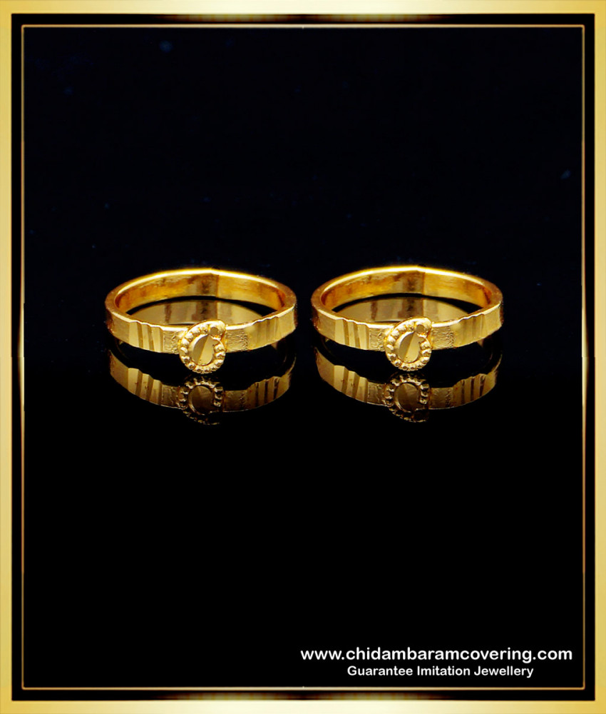 RNG223 - Gold Plated New Style Bridal Bichhiya Design Adjustable Toe Ring Online  