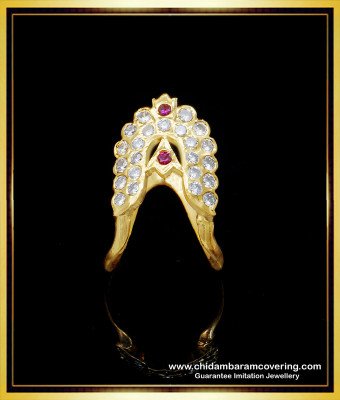 RNG280 - Gold Design First Quality Five Metal Vangi Ring Design for Women 