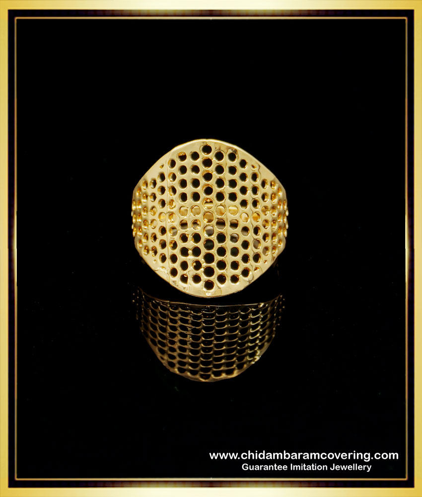 RNG285 - Latest Light Weight Daily Use Finger Ring Design for Female