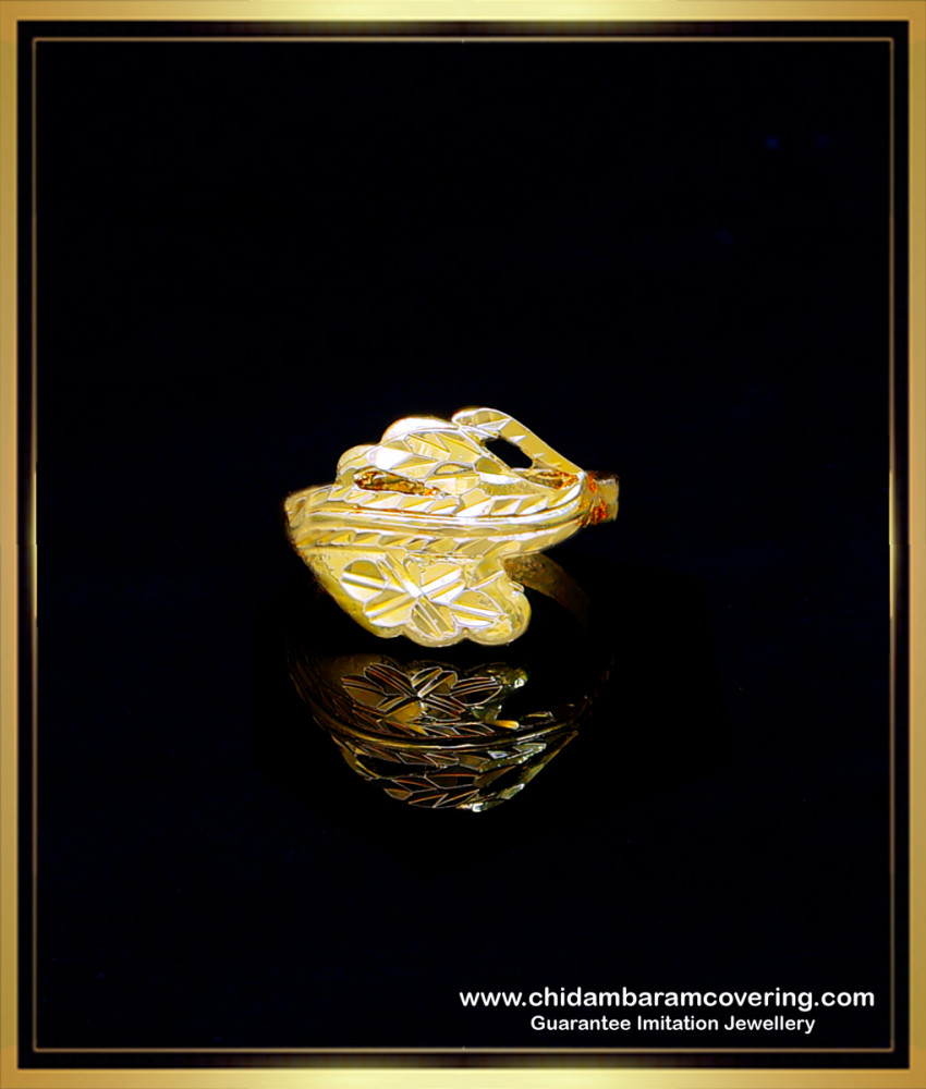 RNG324 - 1 Gram Gold Plated Original Impon Ring Design for Women