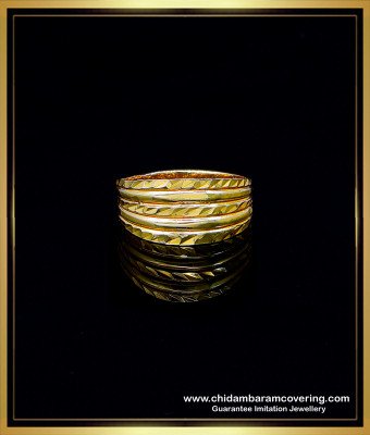 RNG329 - Impon Ring Design Daily Use Gold Plated Ring for Ladies