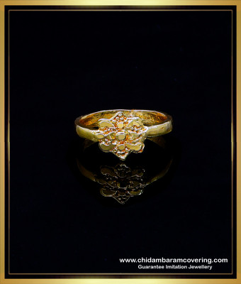 RNG338 - Original Impon Ring Daily Use Gold Plated Ring for Ladies