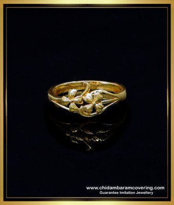RNG352 - Beautiful Impon Casting Plain Gold Ring Design Buy Online