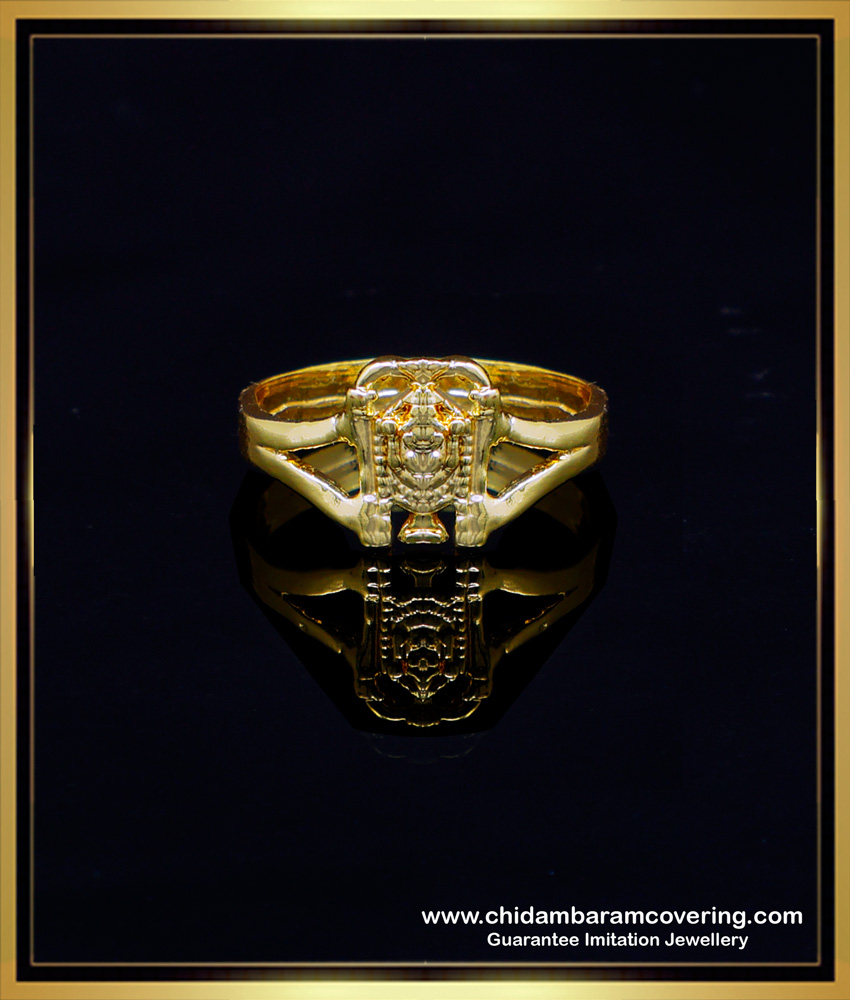 RNG363 - Best Quality Daily Use Balaji Ring Original Impon Jewellery