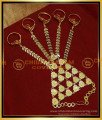 RNG366 - Bridal Jewellery 5 Ring Hand Set Gold Design for Women