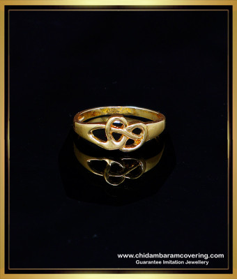 RNG377 - Impon Casting Type Plain Daily Wear Ring Design Women