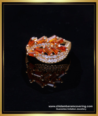 RNG389 - Attractive Daily Wear Ring Design in Stone for Women