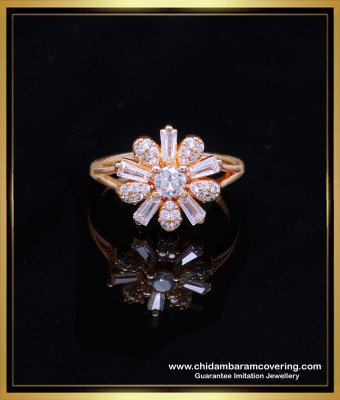 RNG394 - Buy Unique Artificial Diamond Ring Design for Female