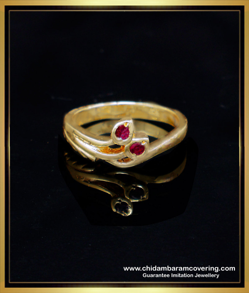 RNG440 - Unique Ruby Stone Original Impon Women's Ring Design