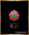 RNG476 - Beautiful Kemp Stone Adjustable Antique Ladies Ring