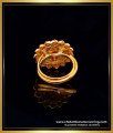 RNG480 - Latest Lakshmi Antique Ring Design Gold Model for Women
