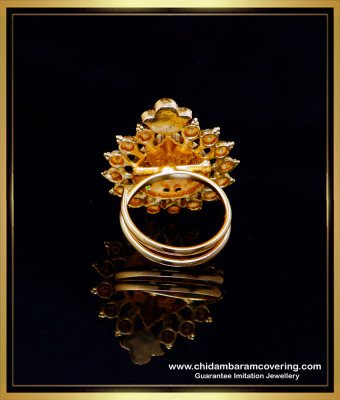 RNG482 - South Indian Antique Jewellery Lakshmi Design Ladies Ring