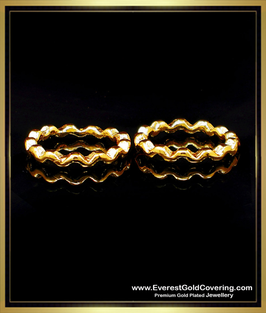 RNG492 - Impon Gold Plated Daily Use Adjustable Simple Metti Design