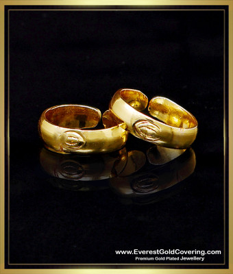 RNG504 - Pure Impon Gold Plated Adjustable Bridal Bichiya Design