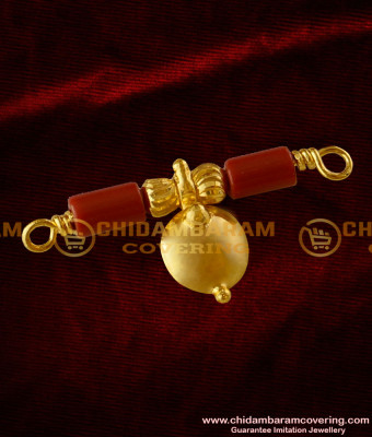 TAL20 - South Indian Gold Plated Karnataka Thali Coral Hollow Wati Mangalsutra