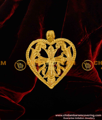 TAL52 - Christian Cross Thali Pendant Designs | Catholic Christian Thali Designs Online