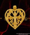 TAL52 - Christian Cross Thali Pendant Designs | Catholic Christian Thali Designs Online