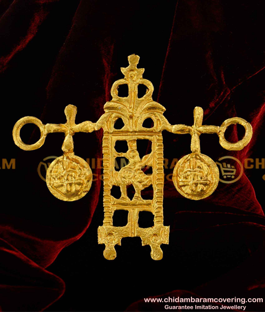 TAL53 - Chettiar Annam Thali Pendant Gold Plated Chettinad Thali Buy Online