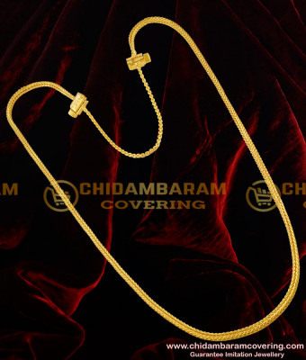 THN11-LG - 30 Inches Square Model Thirumangalyam Kodi Malaysian Thali Chain Design Shop Online