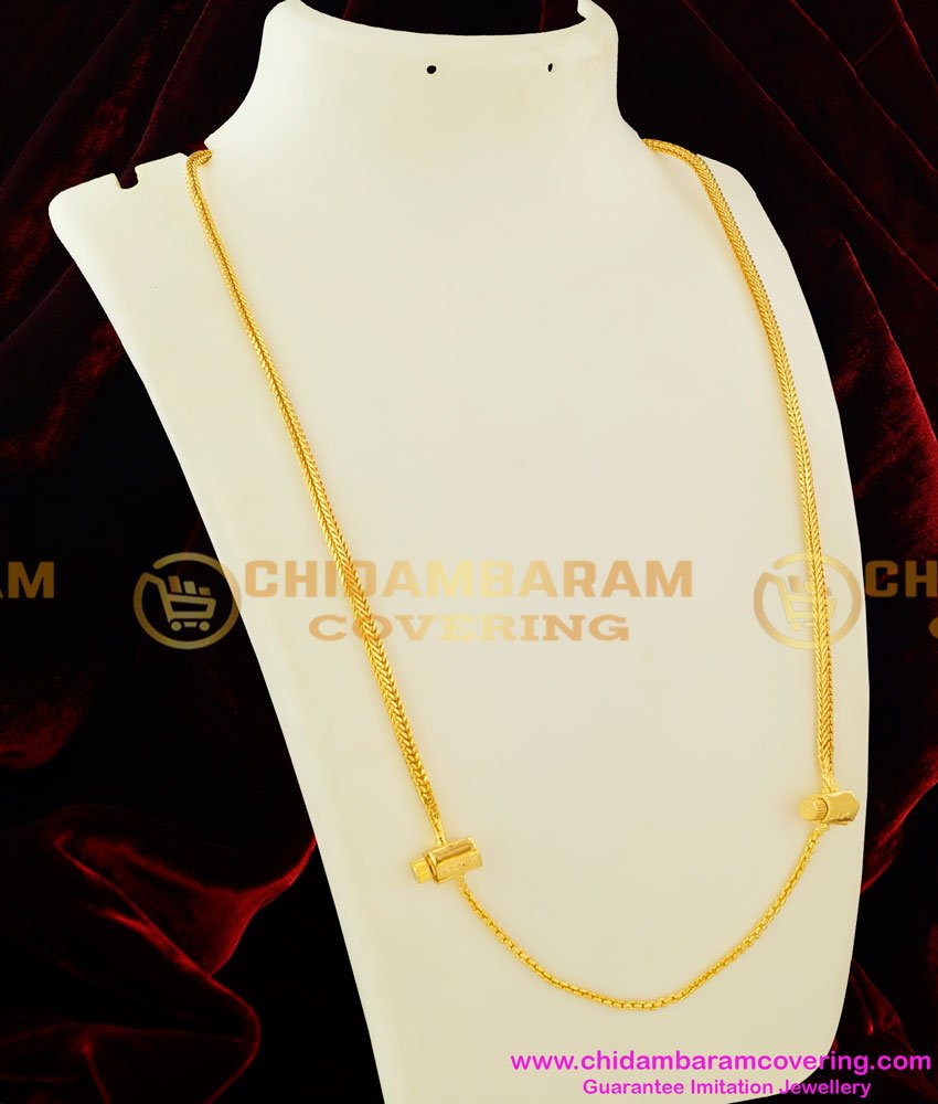 THN11-LG - 30 Inches Square Model Thirumangalyam Kodi Malaysian Thali Chain Design Shop Online
