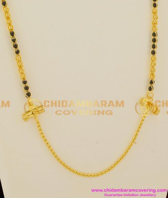 THN12 - Black Beads Model Thirumangalyam Kodi Malaysian Thali Chain Design Shop Online