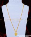 THN51 - 24 Inches Kerala Christian Heartin Cross Siluvai Thali Design with Chain Daily Wear One Gram Jewellery