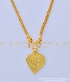 THN51 - 24 Inches Kerala Christian Heartin Cross Siluvai Thali Design with Chain Daily Wear One Gram Jewellery