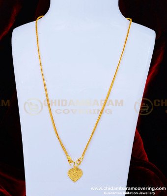 THN61 - One Gram Gold Plated Kerala Thali Design Traditional Kerala Thali Mala Locket Online