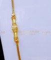 THN63 - Gold Plated Mugappu with Side Screw Sri Lankan Thali Chain