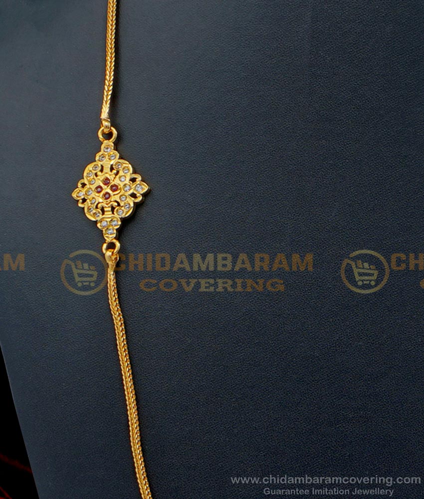 THN65-LG - 30 Inches First Quality I Gram Gold Screw Thali Chain Designs