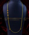 THN70-LG - 30 Inches Traditional Gold Design Balls Mugappu with Screw Thali Chain Online