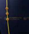 THN70-LG - 30 Inches Traditional Gold Design Balls Mugappu with Screw Thali Chain Online