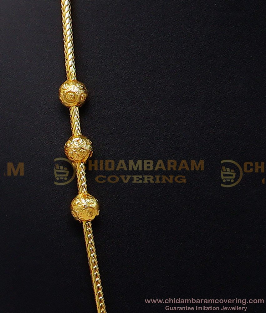 THN74-LG - 30 Inches Screw with Mugappu Thali Chain Design Online
