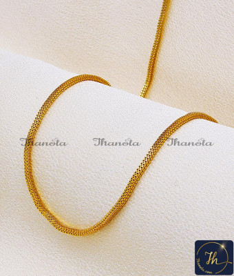 CHA1285A - Latest Box Model Daily Use Simple Gold Chain Design