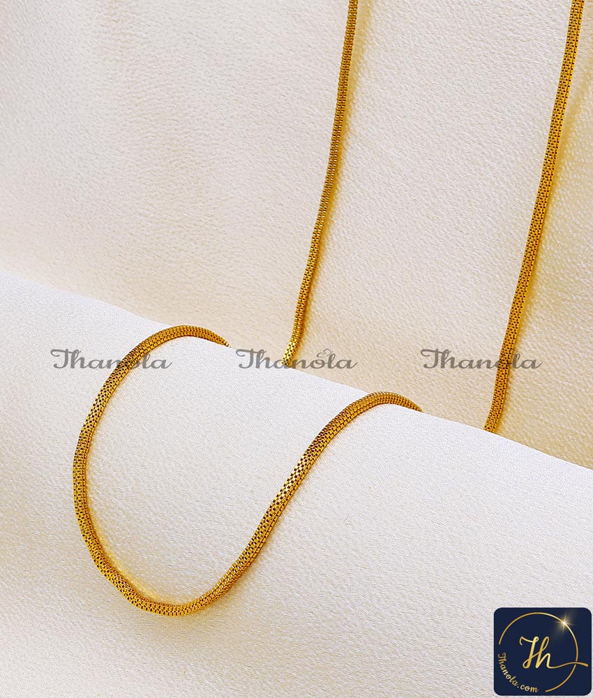 Latest Box Model Daily Use Simple Gold Chain Design Gold Box Chain design for women