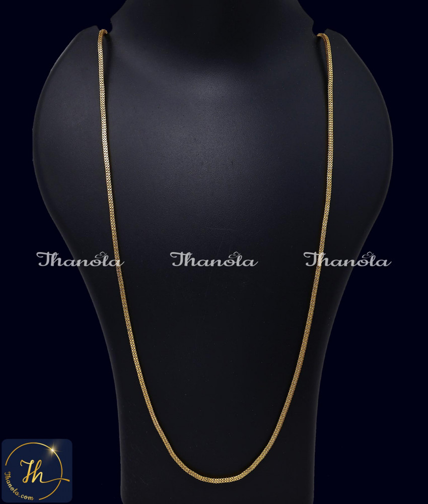 Latest Box Model Daily Use Simple Gold Chain Design Gold Box Chain design for women