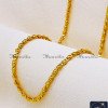 CHA1287-XLG - 36 Inch Latest Dot Model Simple Gold Chain Designs for Ladies