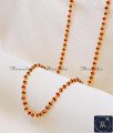 36 Inch Inch 1gm Gold Red Crystal Beads Long Chain for Ladies Crystal Chain for Women