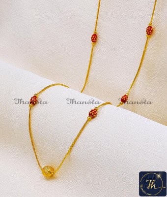 CHA1363 - Trending Light Weight Daily Use Simple Gold Chain Design